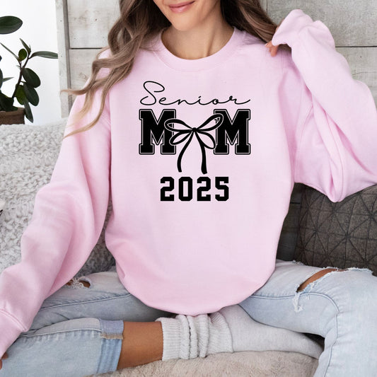 Senior Mom Bow (Sweatshirt)